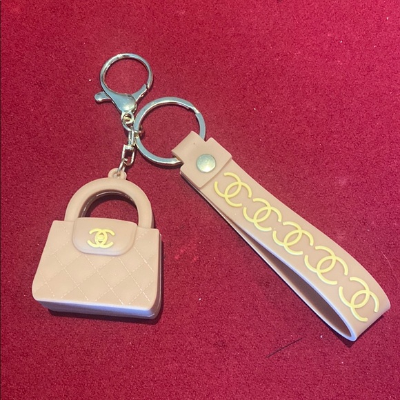 bubbles Accessories - Tan Key & Card Holder Accessory